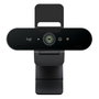 Logitech Brio 4K Ultra HD Pro Business Webcam, Negro