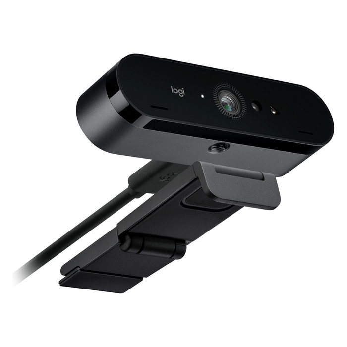 Logitech Brio 4K Ultra HD Pro Business Webcam, Negro