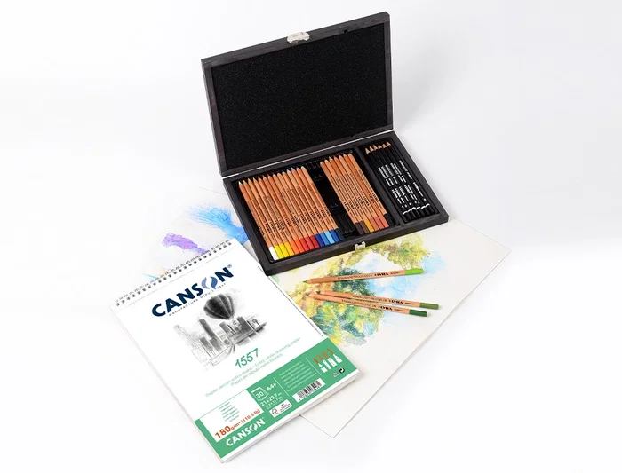 Lyra Rembrandt Polycolor Lápices de Colores 30 Colores Surtidos en Maletín de Madera