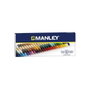 Manley Estuche de 50 Ceras Blandas de Colores Surtidos