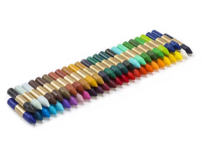 Manley Estuche de 50 Ceras Blandas de Colores Surtidos