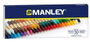 Manley Estuche de 50 Ceras Blandas de Colores Surtidos