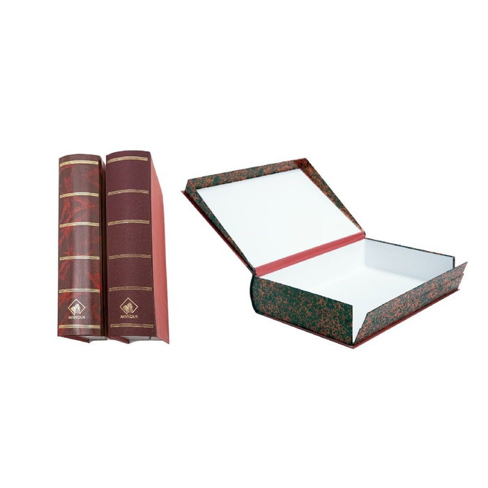 MARIOLA Caja con forma de libro Folio prolongado marrón MARIOLA Caja con forma de libro Folio prolongado marrón