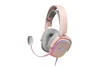 Mars Gaming MHAX Auriculares Gaming Alámbricos Over-Ear RGB Rosa con Micrófono Extraíble - Compatibles con PC, PS4, PS5, Xbox, Nintendo Switch, Smartphone