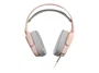 Mars Gaming MHAX Auriculares Gaming Alámbricos Over-Ear RGB Rosa con Micrófono Extraíble - Compatibles con PC, PS4, PS5, Xbox, Nintendo Switch, Smartphone
