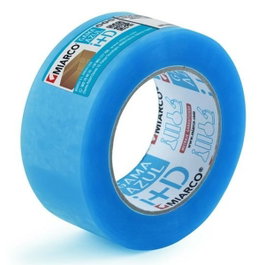 Miarco Cinta de Embalaje Gama Azul Transparente 48x132 m