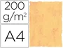 Michel Papel Pergamino Troquelado Amarillo A4 200g 25u