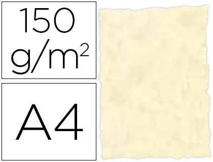 Michel Papel Pergamino Troquelado Topacio A4 150g Michel Papel Pergamino Troquelado Topacio A4 150g