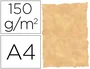 Michel Papel Pergamino Troquelado Ocre A4 150gr Pack 25u