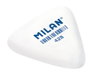 MILAN Goma de Borrar Miga de Pan Triangular Gruesa Blanca, Caja de 28