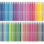 Milan Rotuladores Punta Cónica Colores Surtidos con Maletín de 50 Unidades