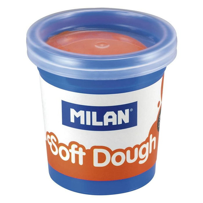 Milán Kit de Pasta Blanda Soft Dough con Abecedario y 8 Botes de Colores