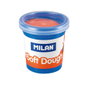 Milán Kit de Pasta Blanda Soft Dough con Abecedario y 8 Botes de Colores