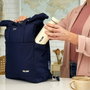 Milan Mochila Urbana Serie 1918 con Cierre Enrollable 10 L Azul Marino