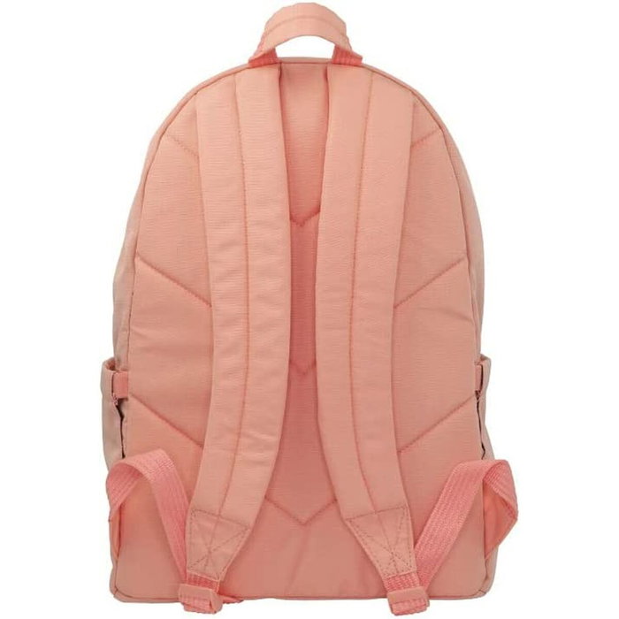Milan Serie 1918 Mochila Urbana Clásica Rosa con Detalles Azul Marino Milan Serie 1918 Mochila Urbana Clásica Rosa con Detalles Azul Marino