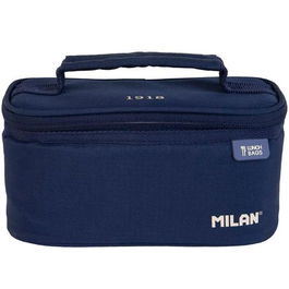 Milan Serie 1918 Bolsa Isotérmica Porta Alimentos Pequeña 1.5 L Azul Marino