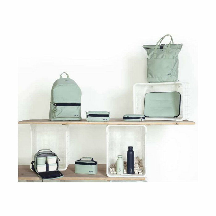 Milán Bolsa isotérmica serie 1918 verde con recipiente de 1,5 l