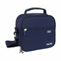 Milan Bolsa Isotérmica Porta Alimentos Serie 1918 con 3 Recipientes, 3,5L, Azul Marino