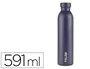 Milan Botella isotérmica serie 1918 de acero inoxidable 591ml azul marino