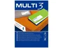 Apli Etiquetas Adhesivas Multi3 70x37mm Blanco