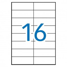 Apli Multi3 Etiquetas Adhesivas 105x37mm 100 Hojas