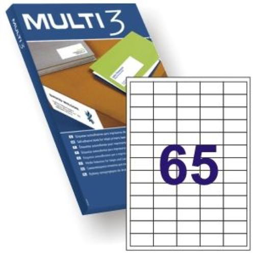 Apli Etiquetas Adhesivas Multi3 38 x 21,2mm 100 Hojas