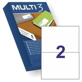 Apli Etiquetas Adhesivas Multi3 210x148mm Blanco Caja 500 Hojas