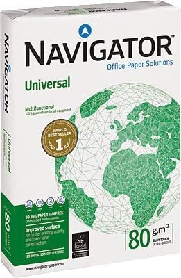 NAVIGATOR Papel A3 80g Universal Set de 5