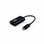 Nilox Adaptador de red USB-C a RJ45 Gigabit Negro