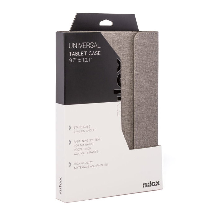 Nilox Funda Universal para Tablet de 9,7 a 10,5 pulgadas Gris