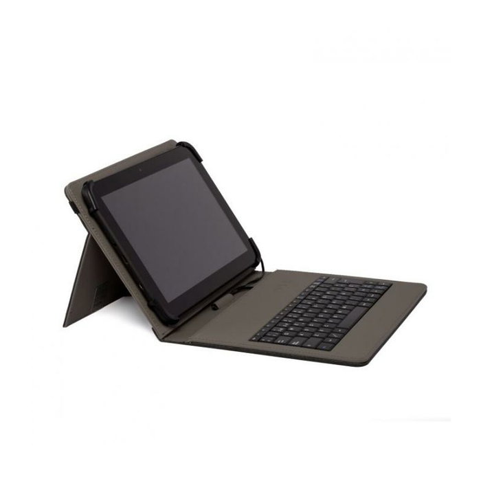 Nilox Funda con Teclado USB para Tablet de 9,7 a 10,5 pulgadas, Negro