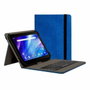 Nilox Funda con Teclado USB Azul para Tablets de 9,7 a 10,5 Pulgadas