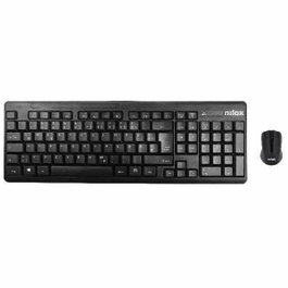 Nilox Combo Teclado y Ratón Inalámbrico Negro