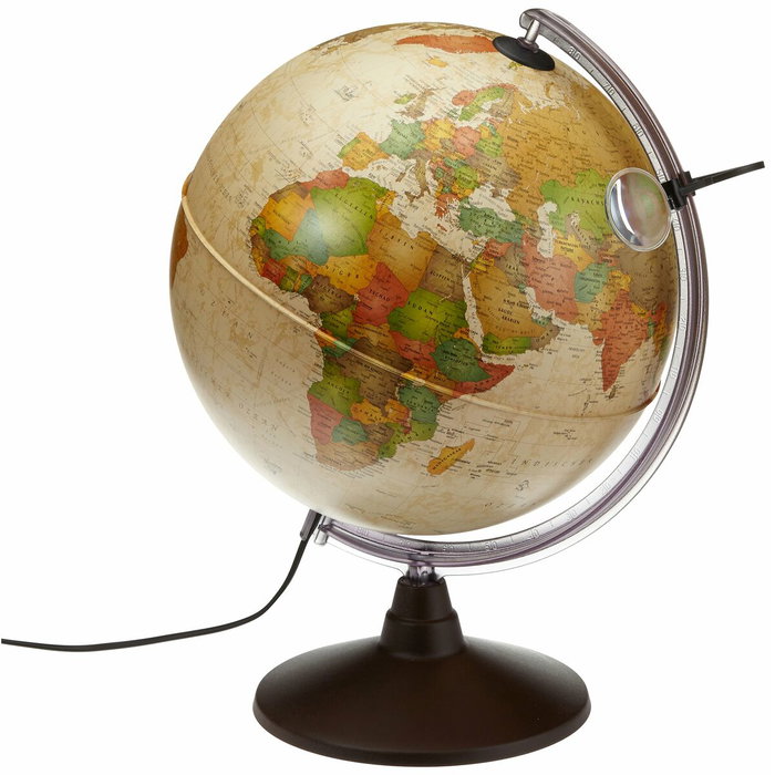 NOVARICO Esfera Marco Polo Luminosa de 30 cm con Lupa NOVARICO Esfera Marco Polo Luminosa de 30 cm con Lupa
