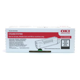 Oki Tóner Negro Original 43324408