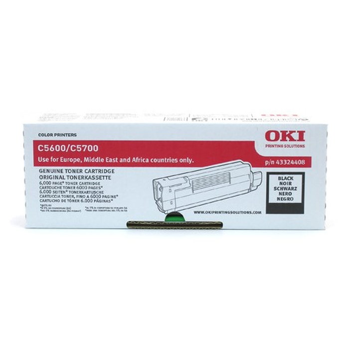 OKI 43324408 Tóner Negro Original