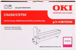 OKI Unidad de tambor magenta para C5650 y C5750 (43870006)带来