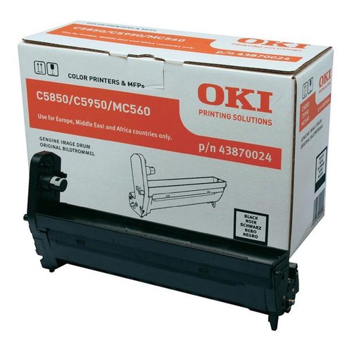 OKI Tambor de imagen negro para C5850/5950/MC560