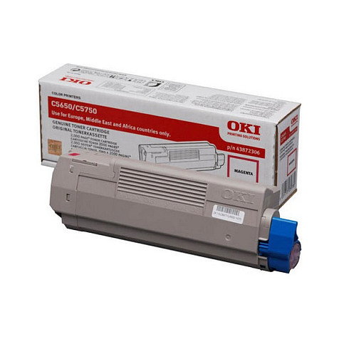 Oki Tóner Magenta 43872306 para C5650/C5750