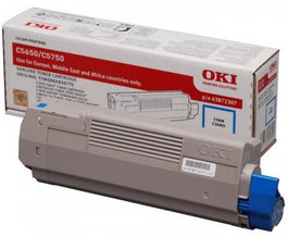 OKI C5650/C5750 Toner Cian 2k