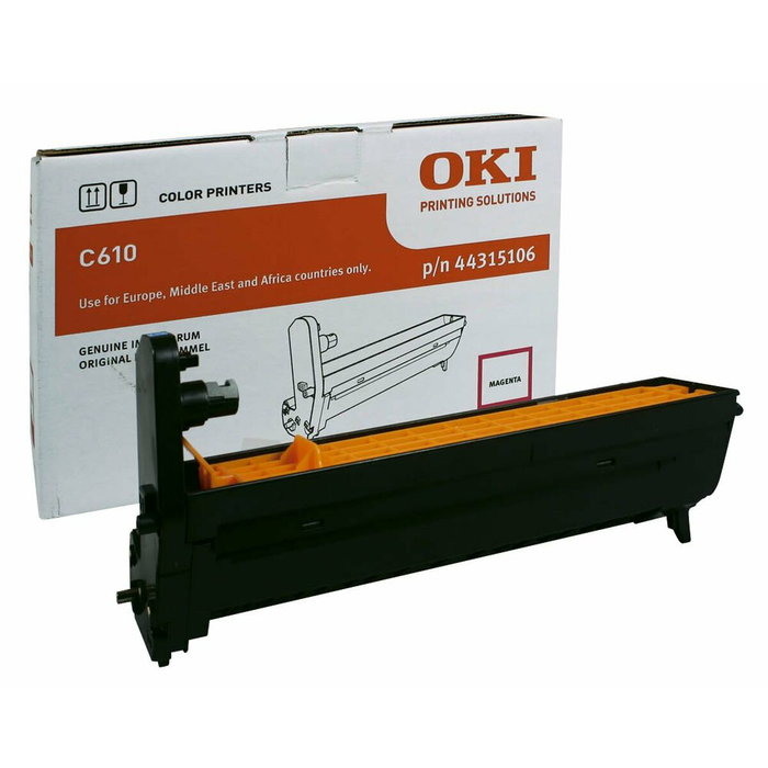 OKI Unidad de tambor 44315106 Magenta para serie C610