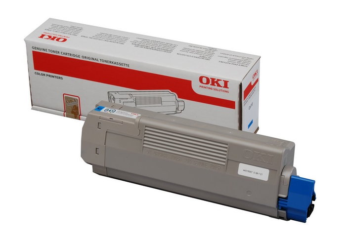 OKI 44315307 Tóner Cian para Serie C610
