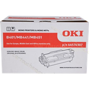 Oki Unidad de tambor 44574307 Negro para B401, MB441, MB451