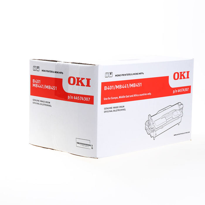 Oki Unidad de tambor 44574307 Negro para B401, MB441, MB451