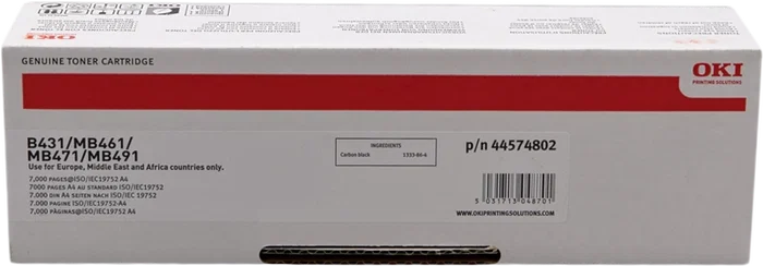 OKI Toner 44574802 Negro