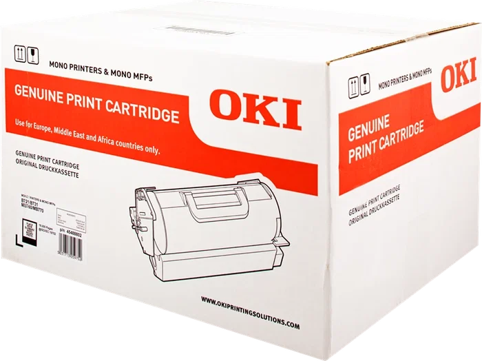 OKI Cartucho de Tóner Negro 45488802 para B721, B731 y MB770