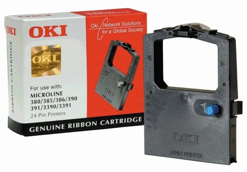 OKI Cinta de Nylon Negra 09002309 para Microline ML380/390/391/3390/3391