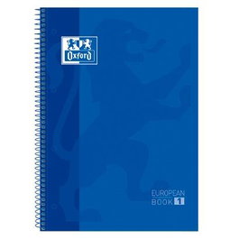 Oxford Classic Europeanbook 1 Write&Erase Cuaderno 80 Hojas A4+ Microperforado Tapa Extradura Azul Marino Set 5 (Set de 5)