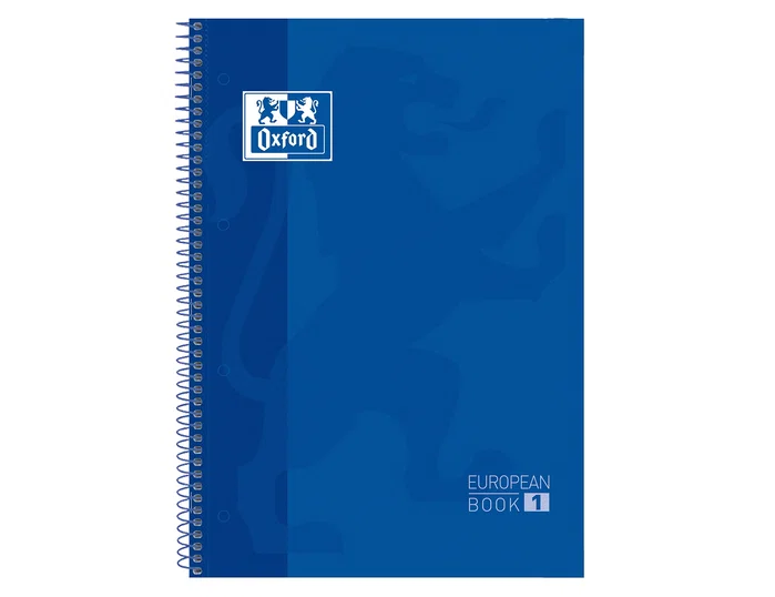 Oxford Classic Europeanbook 1 Set de 5 Cuadernos A4+ Azul Marino Oxford Classic Europeanbook 1 Set de 5 Cuadernos A4+ Azul Marino