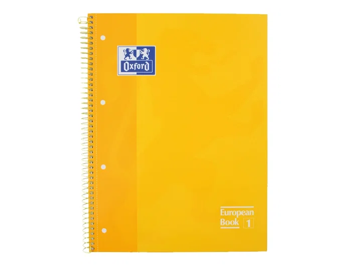 Oxford Cuaderno Classic Europeanbook 1 Amarillo Set de 5 Oxford Cuaderno Classic Europeanbook 1 Amarillo Set de 5